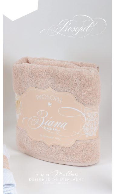Trusou botez pentru fetite cu dantela si accesorii crosetate, Ziana 5